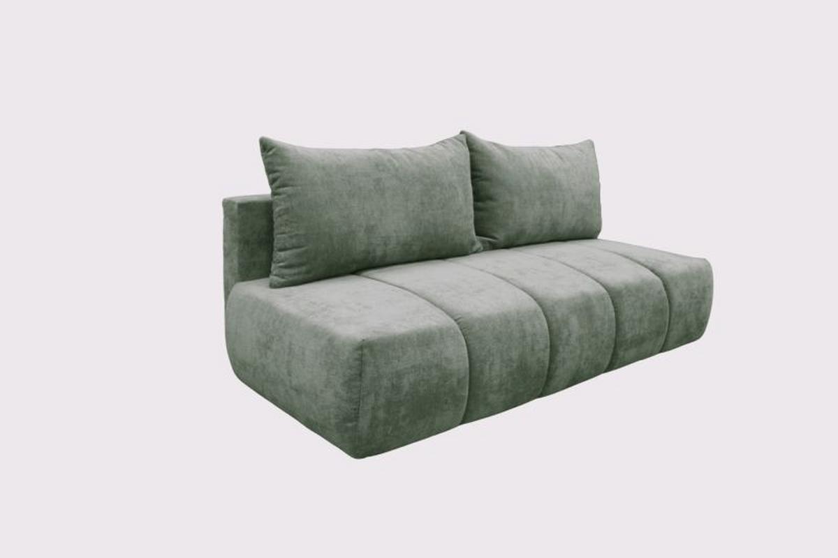 Trosjed Na Razvlačenje Wind - prljavo ružičasta/crna, Design (214/73-94/100cm) - Modern Living