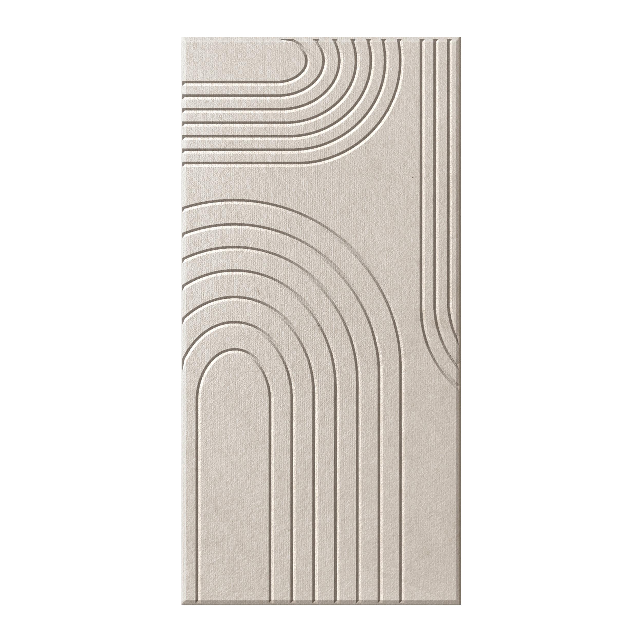 Akustikpaneel Milena Beige ca. 30x60cm - Beige, Textil (30/60cm) - Premium Living