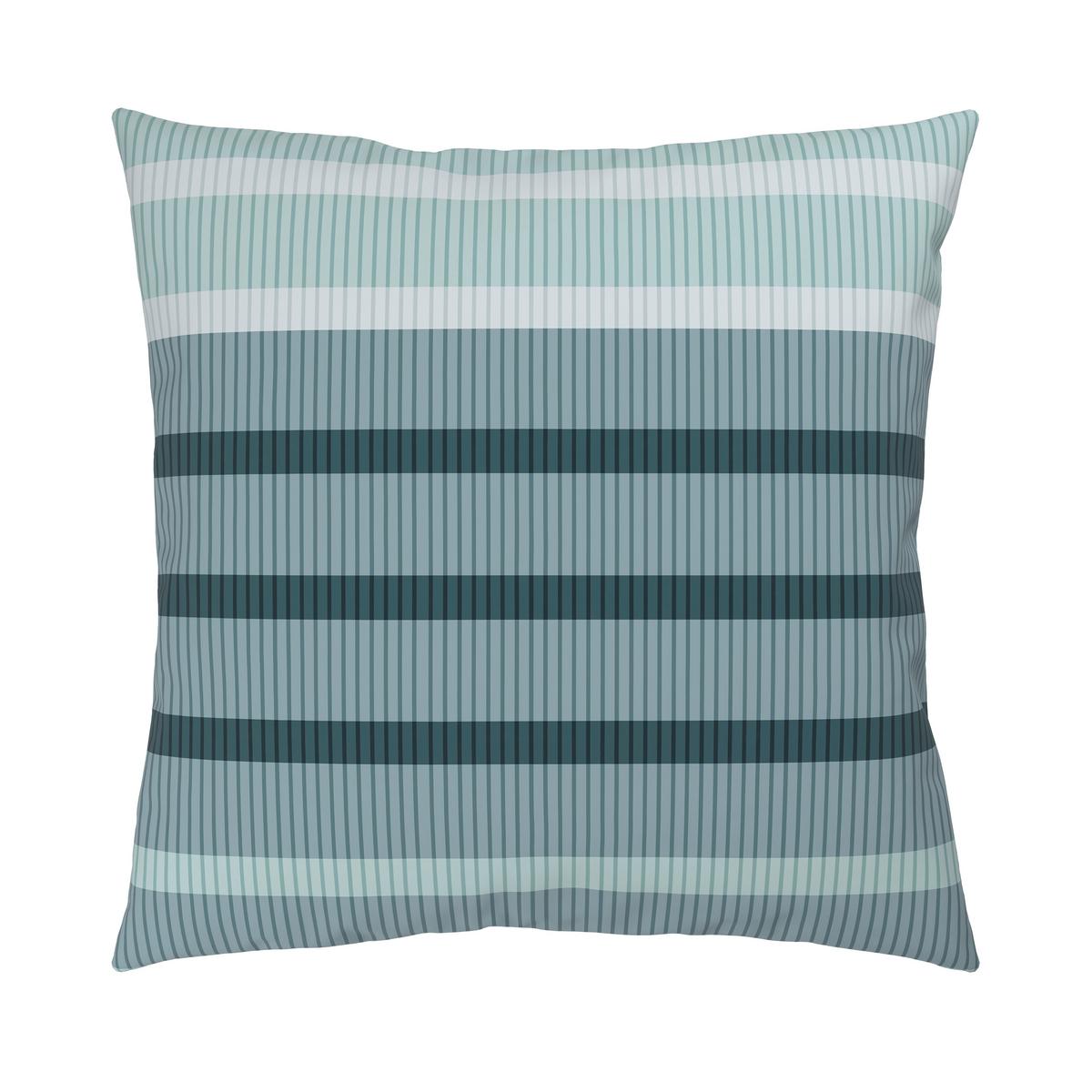 Bettwäsche Streif XXL Schwarz/Blau ca. 200x200cm - Blau/Schwarz, KONVENTIONELL, Textil (200/200cm) - Mömax