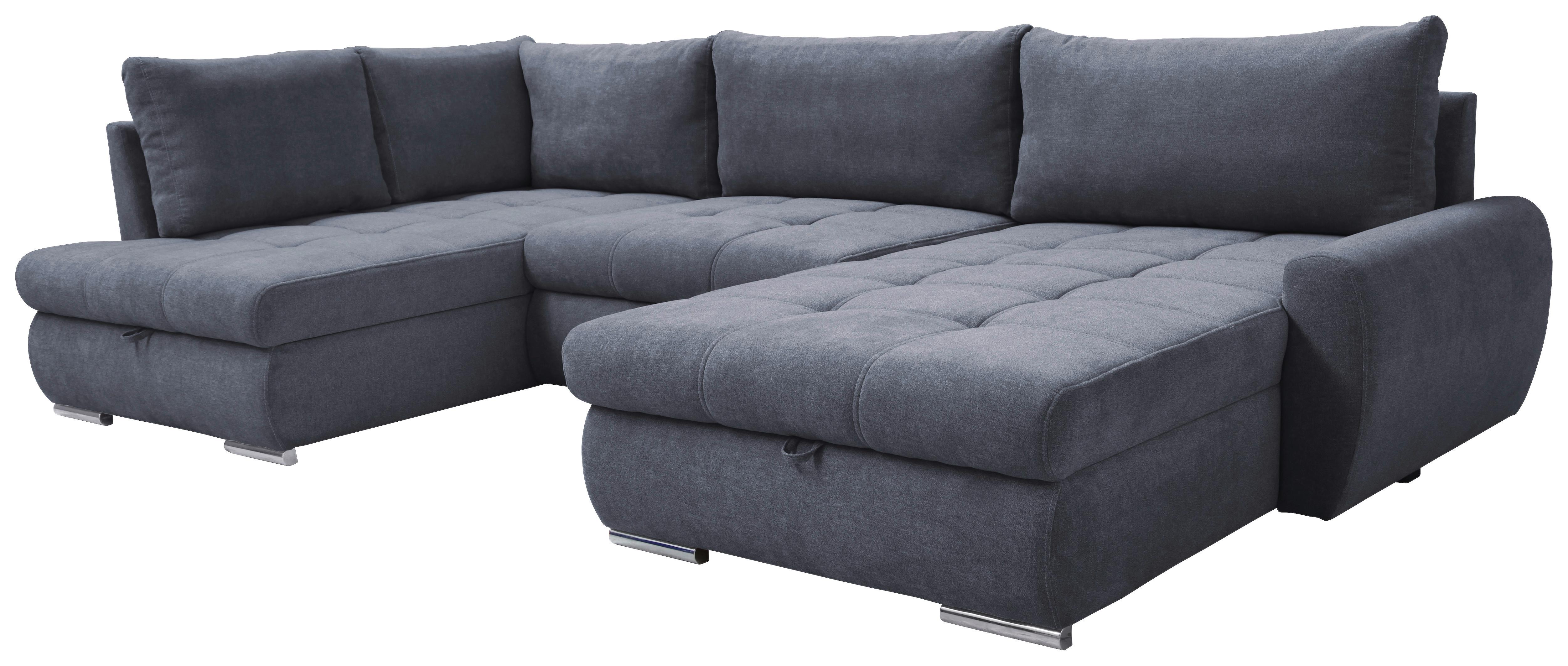 Kutna Garnitura Canion - siva/boje kroma, Design, tekstil/plastika (173/322/174cm) - Modern Living