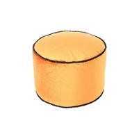 POUF Pouf Taj Mahal DxH 47x32 cm - Bronzefarben, Basics, Textil (47/32/47cm) - Kayoom