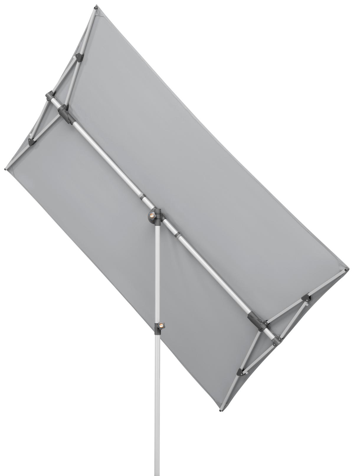 Ampelschirm Novara ca.190x188x140 cm Hellgrau - Anthrazit/Hellgrau, Basics, Textil/Metall (190/188/140cm) - Schneider