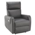 Tv-fotelj Ancona - črna, Moderno, kovina/tekstil (76,5/100-83/85-154,5cm) - MÖMAX modern living