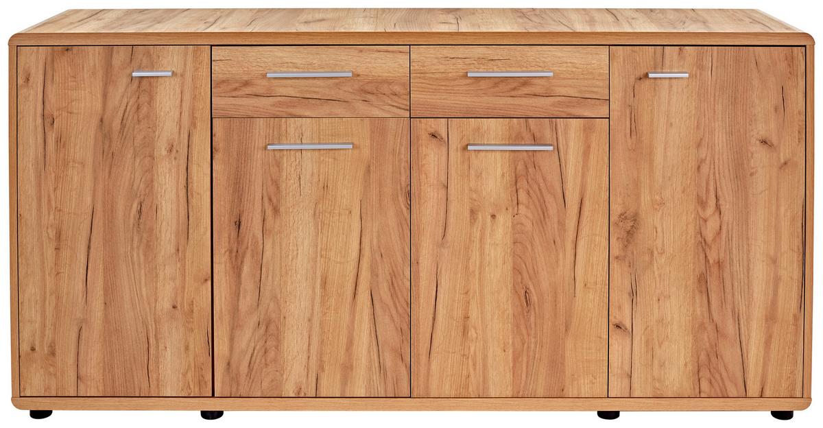 Comodă FONTANA - culoare lemn stejar, Modern, material pe bază de lemn (174/87/40cm) - Modern Living