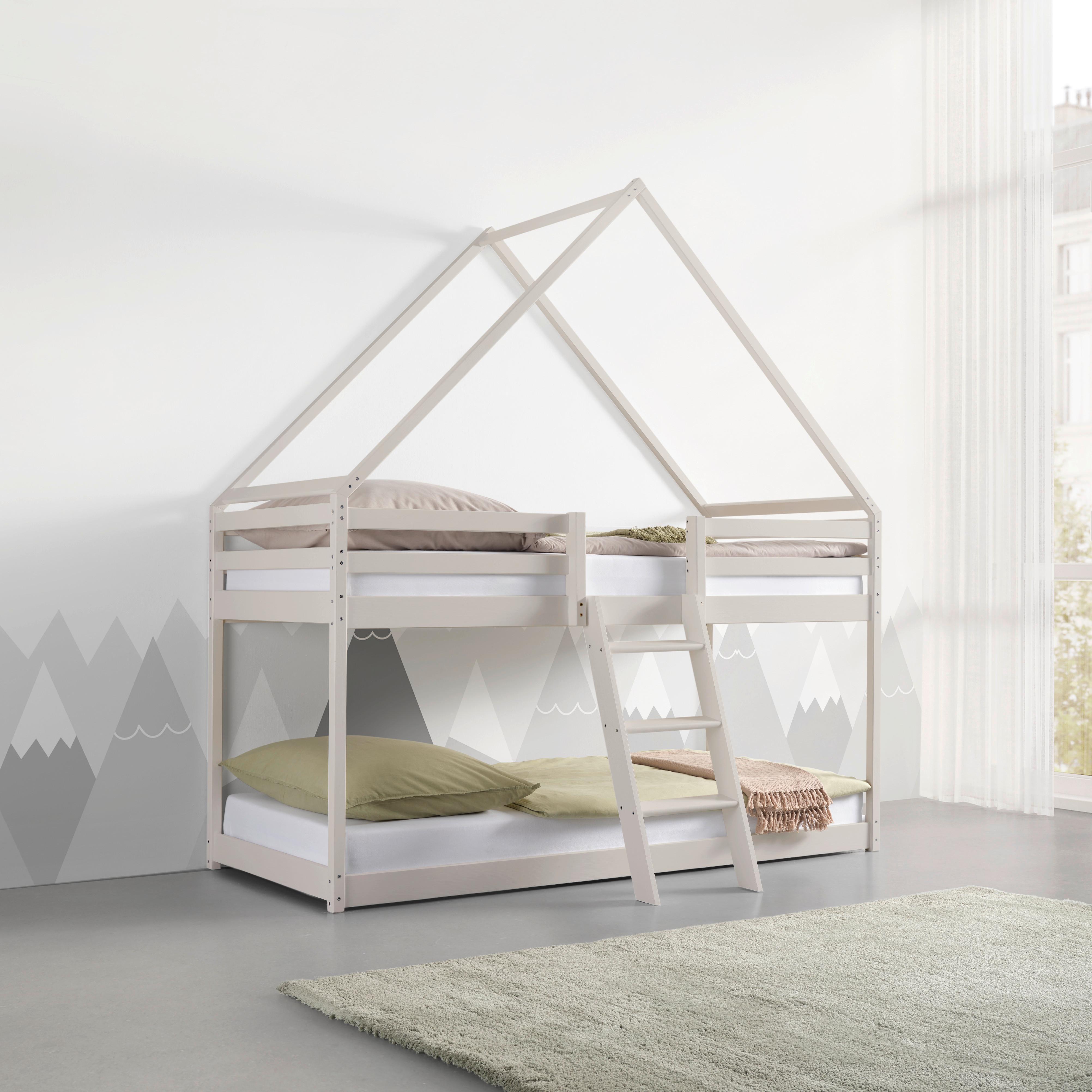 VÅNINGSSÄNG SWEET -EXKLUSIV- - björkfärgad/kashmir, Lifestyle, trämaterial/trä (97/224/208cm) - Mömax