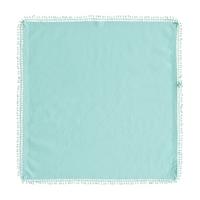 Serviette Josefine in Mintgrün, 4er Set - Mintgrün, ROMANTIK / LANDHAUS, Textil (45/45cm) - Based