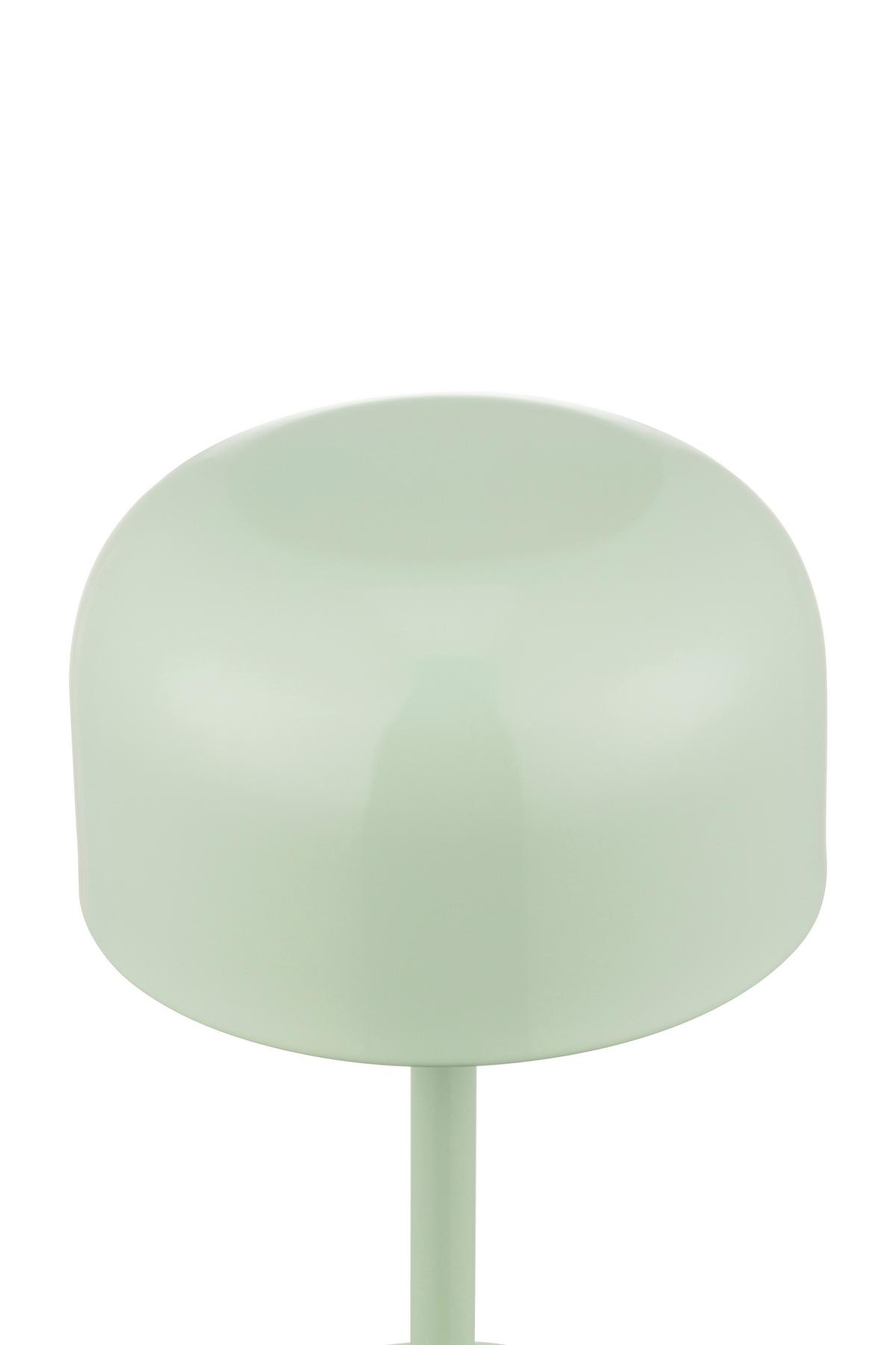 Stolna Punjiva Svjetiljka Softi - svijetlo zelena/siva, Moderno, metal/plastika (10/22,5/12,5cm) - Mömax