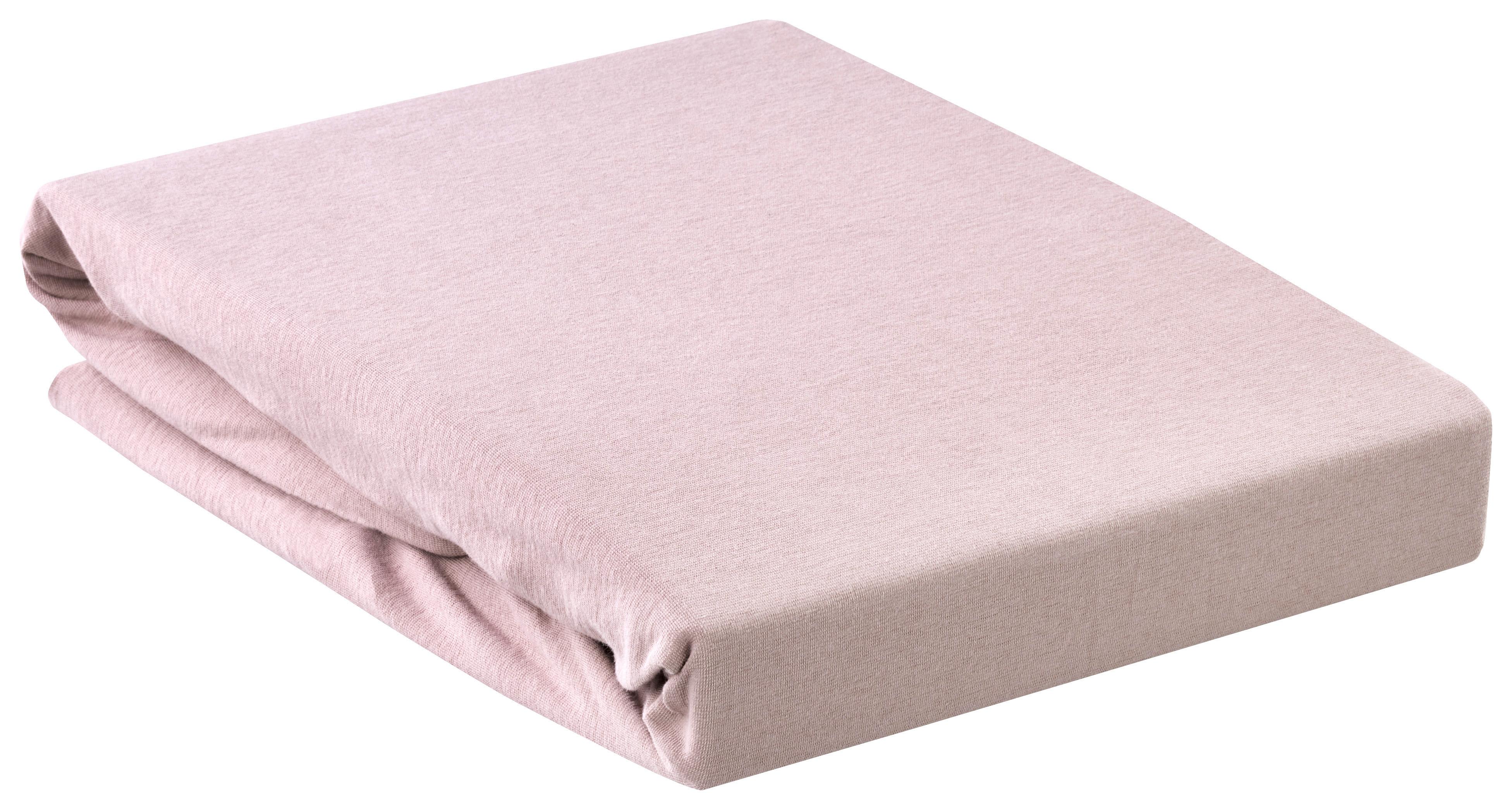 Gumis Lepedő Elasthan 150-160/200/28 - mauve, textil (150/200/28cm) - Premium Living