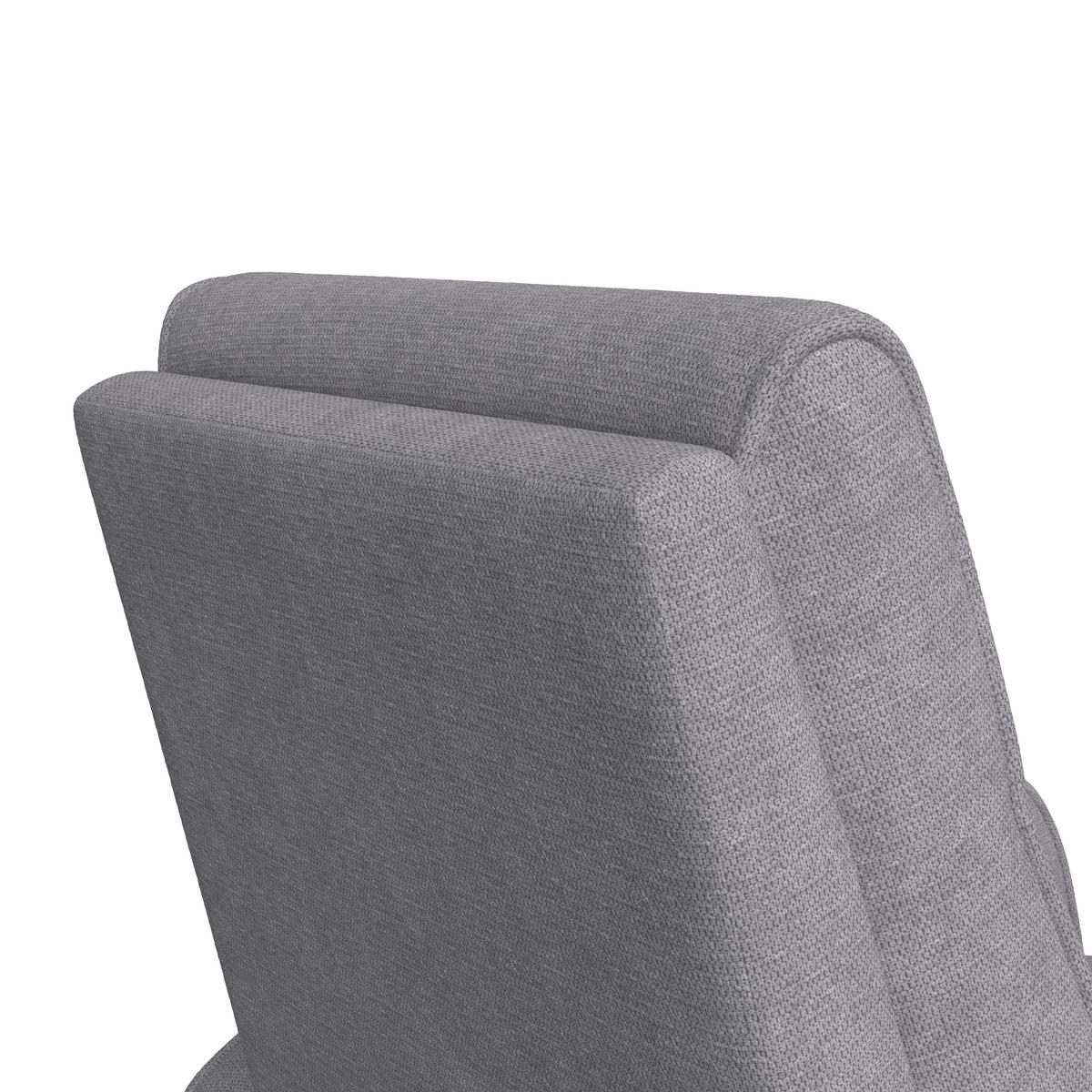 Fotoliu pentru televizor LEON - gri închis, Basics, plastic/lemn (80/102/96cm) - Ondega