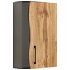 ÖVERSKÅP TIMBER -EXKLUSIV- - Modern, metall/trämaterial (40/65/20cm) - Premium Living