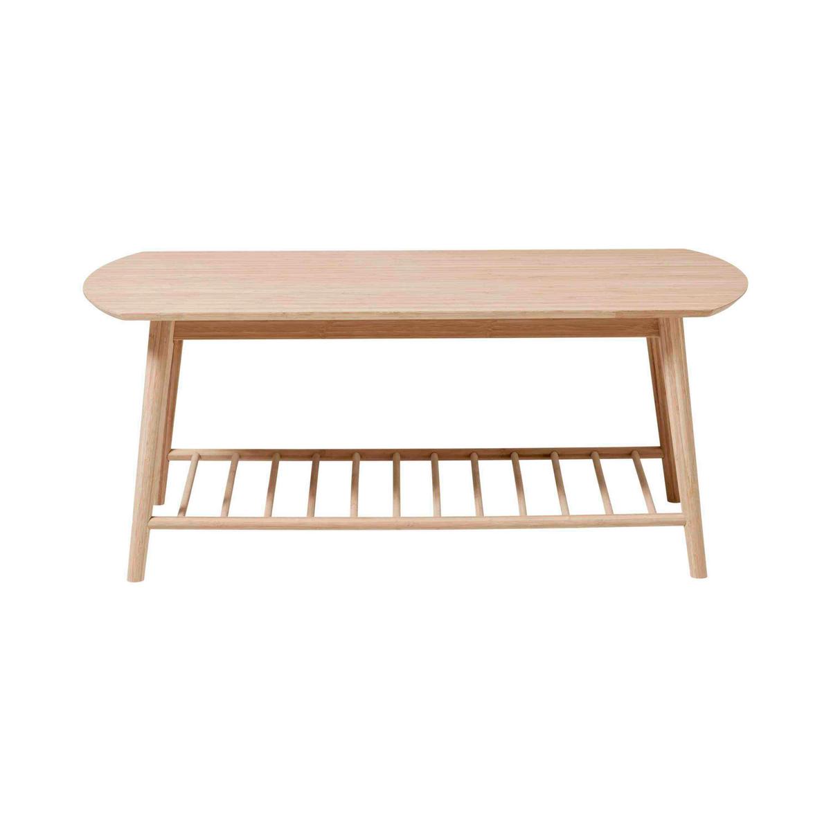 Couchtisch Noble 2156002 - Naturfarben, Romantik / Landhaus, Holz (110/50/45cm) - MID.YOU