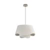 HÄNGLAMPA GABRIELE - beige, Modern, metall/textil (50/50/120cm) - Mömax