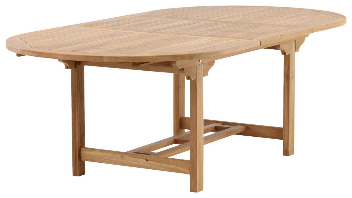 GARTENTISCH KENYA - Teakfarben, KONVENTIONELL, Holz (180/120/75cm) - Gardenson