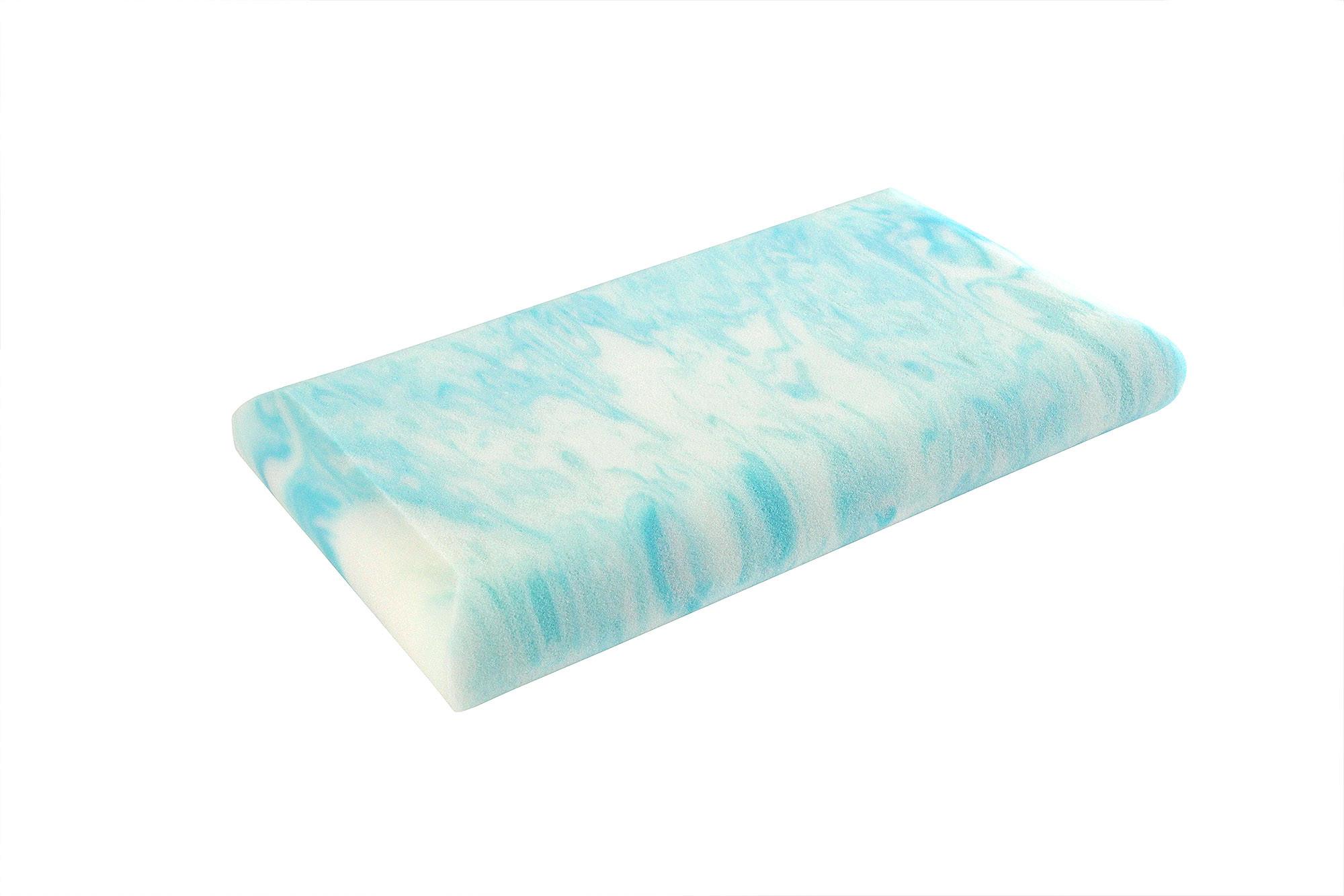 Vzglavnik Za Vrat Revitalux Soap - modra/bela, tekstil (67/37/10cm) - Hespo