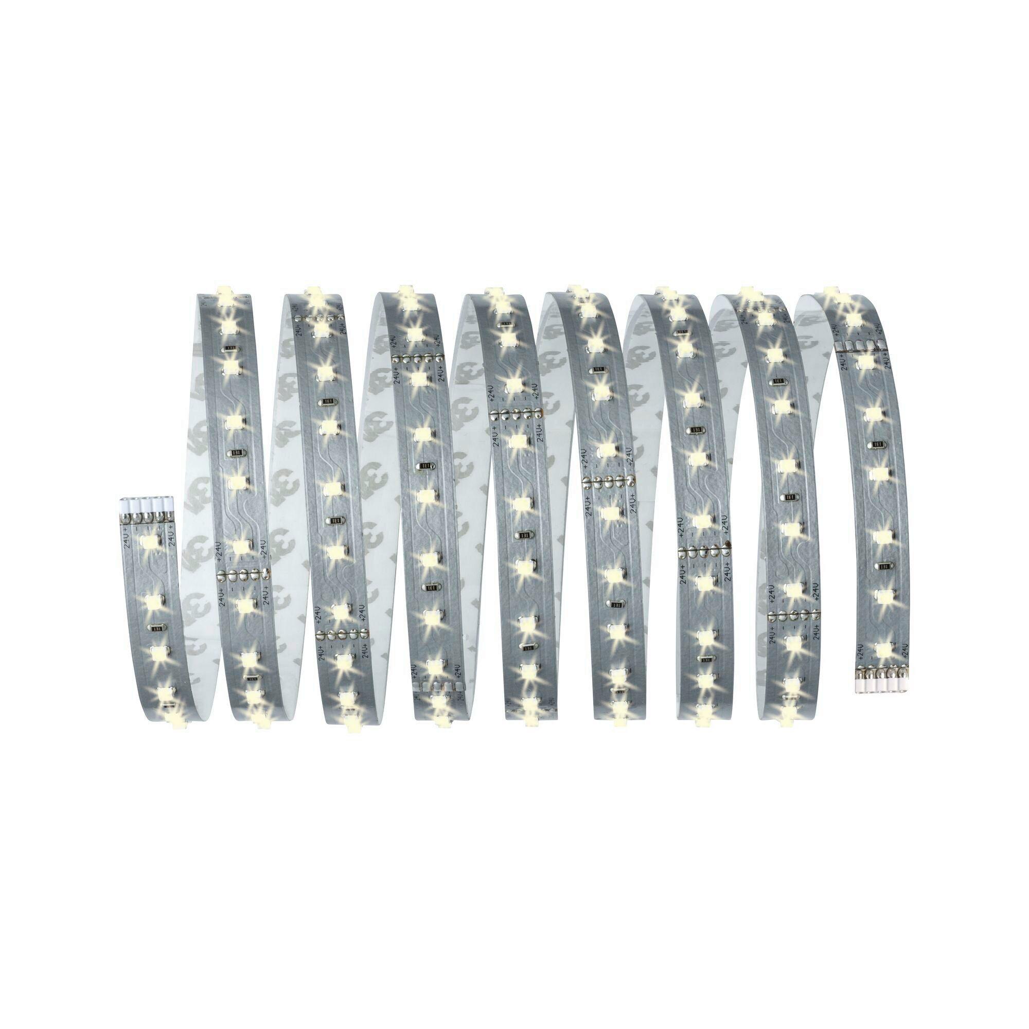 LED-Strip 70828 in Silberfarben max. 15 Watt - Silberfarben, Basics, Kunststoff (250cm) - Paulmann