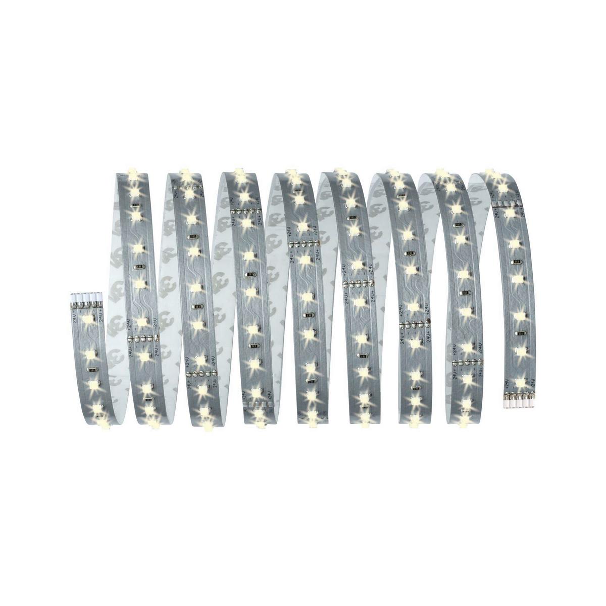LED-Strip 70828 in Silberfarben max. 15 Watt - Silberfarben, Basics, Kunststoff (250cm) - Paulmann
