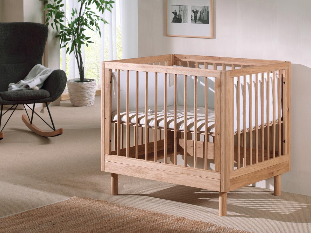 Laufgitter FORREST Eichefarben Echtholz Eiche - Eichefarben, MODERN, Holz (99/88/79cm) - Vipack