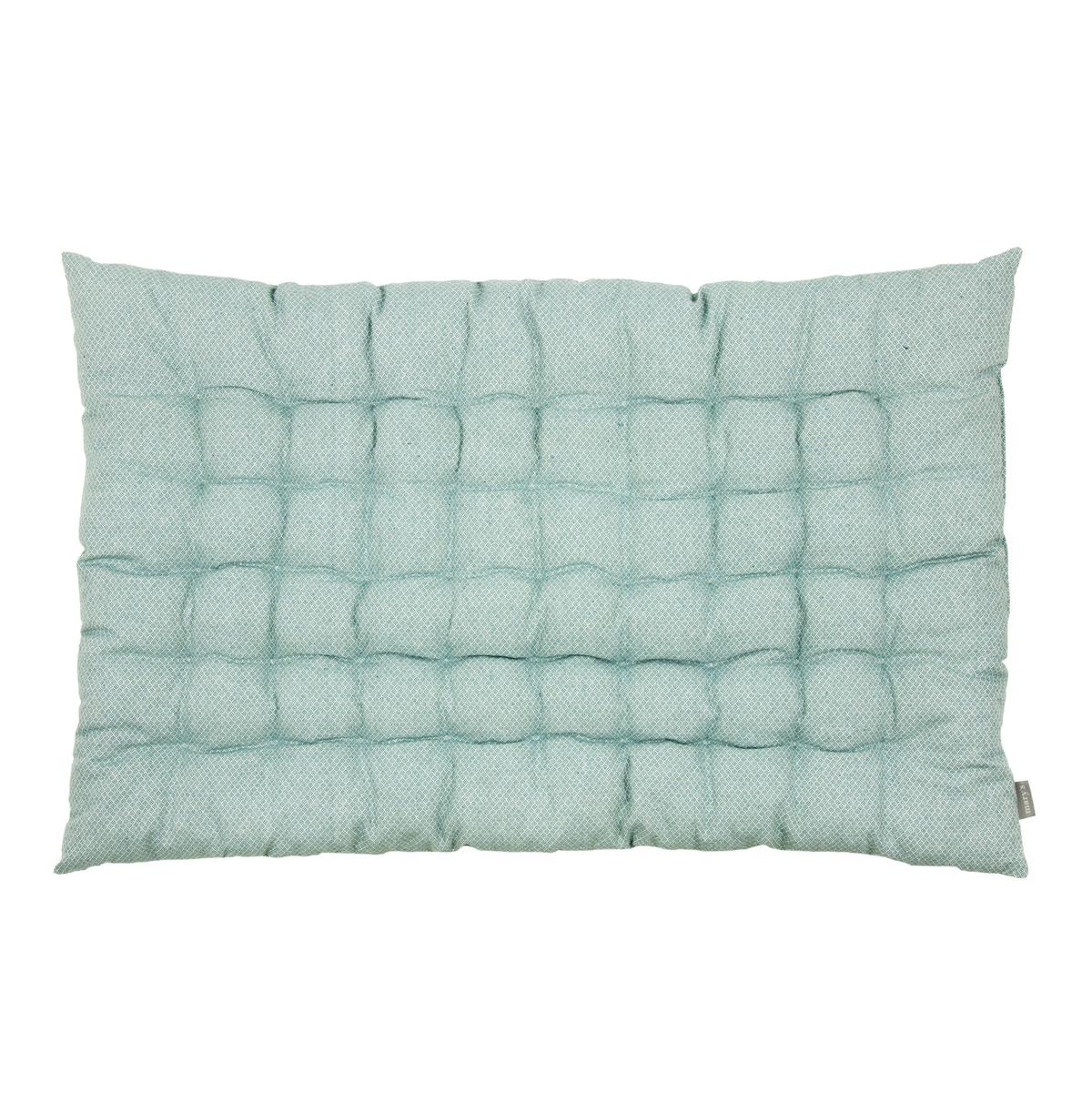 Ülőpárna Dobby 100/60 - türkiz, textil (60/100/7cm)