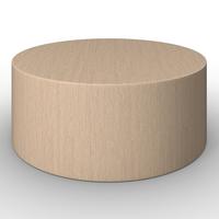 Couchtisch Lucy Eichefarben MDF rund - Eichefarben, MODERN, Holz/Holzwerkstoff (78/31cm) - Bessagi Home