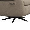 RELAXFÅTÖLJ ALICE - brun/svart, Modern, metall/trä (76/110/94cm) - Bessagi Home