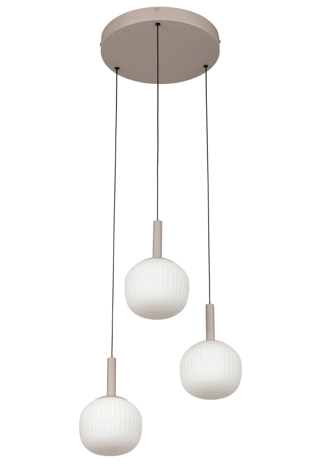 LAMPA WISZĄCA LED SWINDON *SBN* - biały, Design, metal/szkło (43/150cm) - Novel