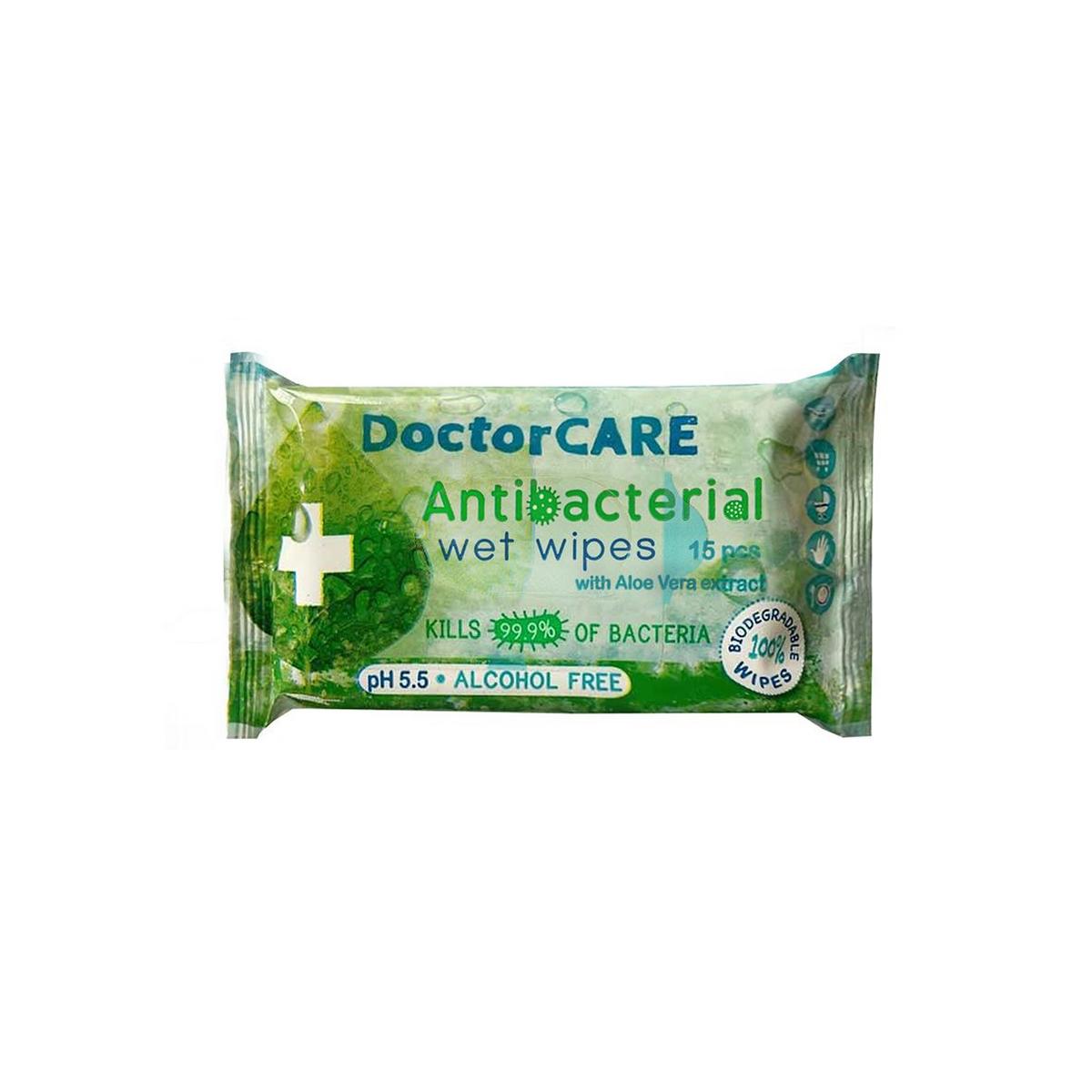 Antibakteriális Törlőkendő Doctorcare - textil
