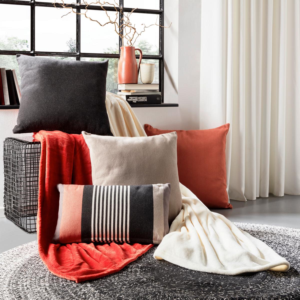 Kuscheldecke Michael in Weiß ca. 220x240cm - Weiß, Textil (220/240cm) - Modern Living