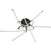 LED-TAKLAMPA STRAL - svart, Modern, metall/plast (65,5/65,5/14cm)