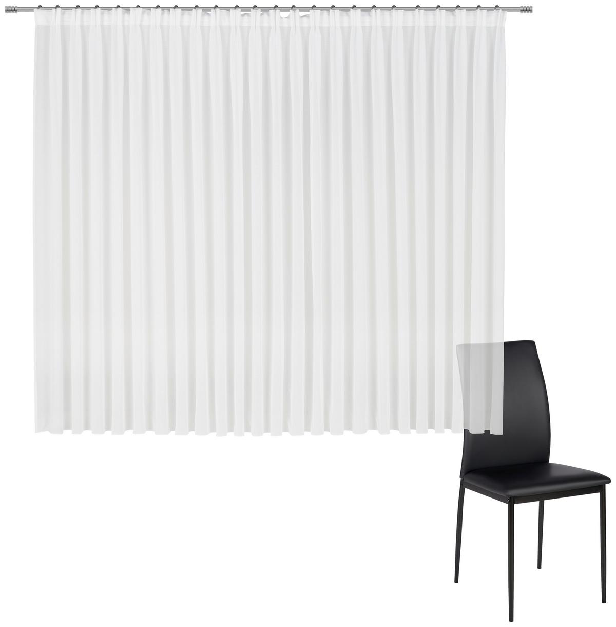 FIRANA GOTOWA LEONIE - biały, Basics, tkanina (450/145cm) - Esposa