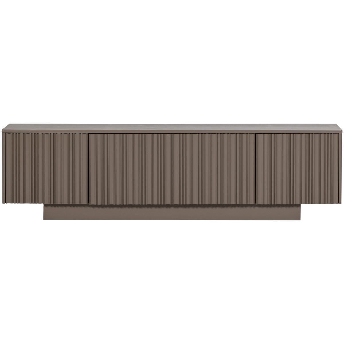 LOWBOARD Nova Braun B: 200cm - Braun, Design, Holz (200/52/40cm) - Livetastic