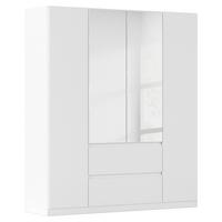 ORDULAP  USI ROTATIVE MAINZ - argintiu/alb, Basics, material pe bază de lemn (181/210/54cm) - Modern Living