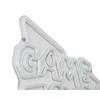 LED-DEKORATIONSLAMPA ZONI - vit/transparent, Modern, plast (39/32/1,6cm) - Mömax