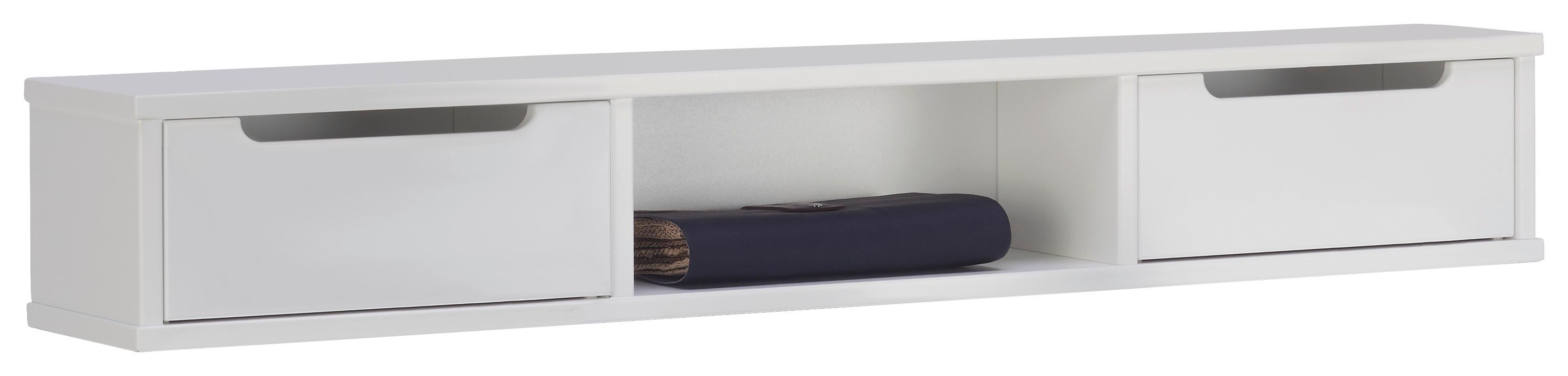 NADSTAWKA NA REGAŁ SCANDIC - biały, Design, materiał drewnopochodny (120/18/20cm) - Stylife