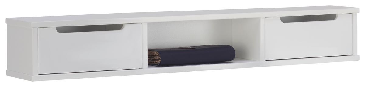 NADSTAWKA NA REGAŁ SCANDIC - biały, Design, materiał drewnopochodny (120/18/20cm) - Stylife