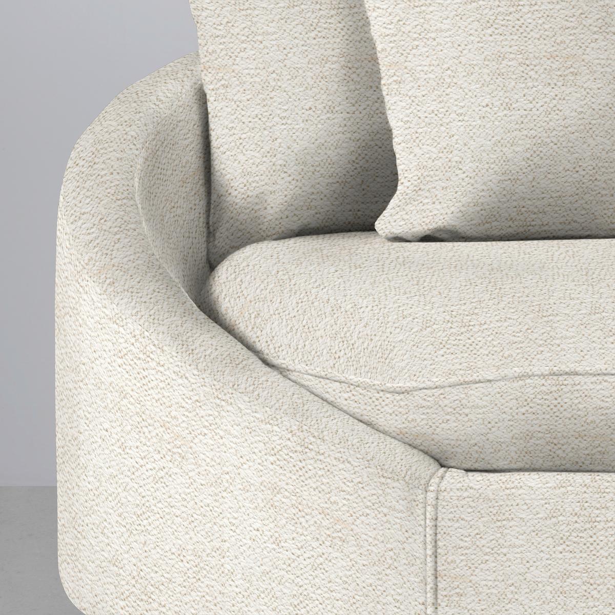 Ecksofa Axel Beige - Beige/Schwarz, MODERN, Textil/Metall (291/87/250cm) - Mömax