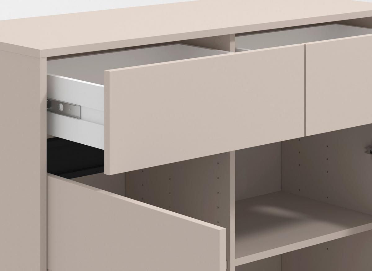 Kommode Arran Kaschmir - Kaschmir, Modern, Holzwerkstoff (106/90/40cm) - Mömax