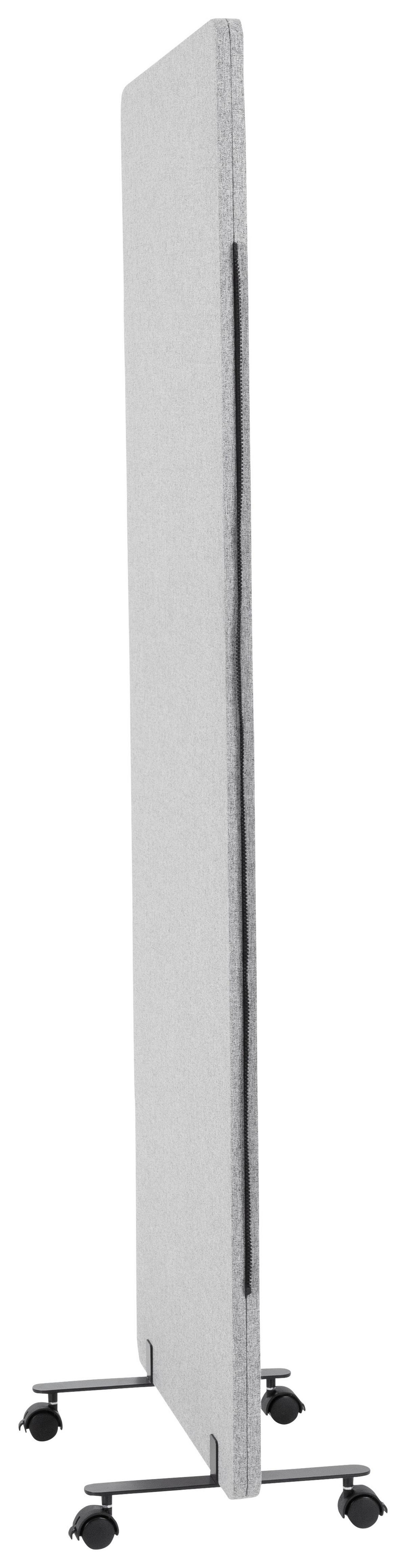 Pregradna Stena Flexmiut, Svetlo Siva - svetlo siva, Basics, kovina/umetna masa (60/177/3cm) - MID.YOU