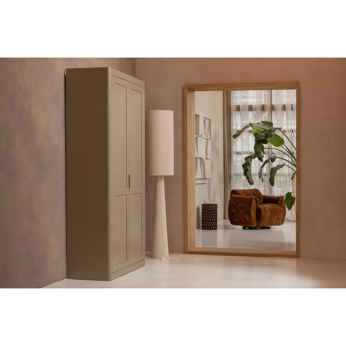 Mehrzweckschrank Gunnar Schlammfarben B: 120 cm - Schlammfarben, Design, Holz (120/217/48cm) - Livetastic