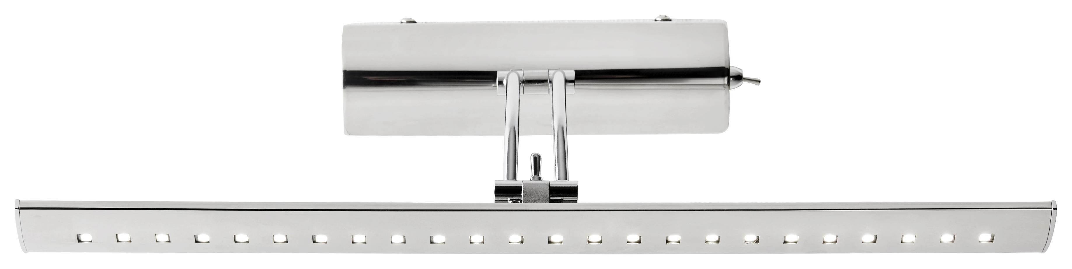 LED-Wandleuchte Picture max. 1x3 Watt LED - Chromfarben, Kunststoff/Metall (43/18/16cm)