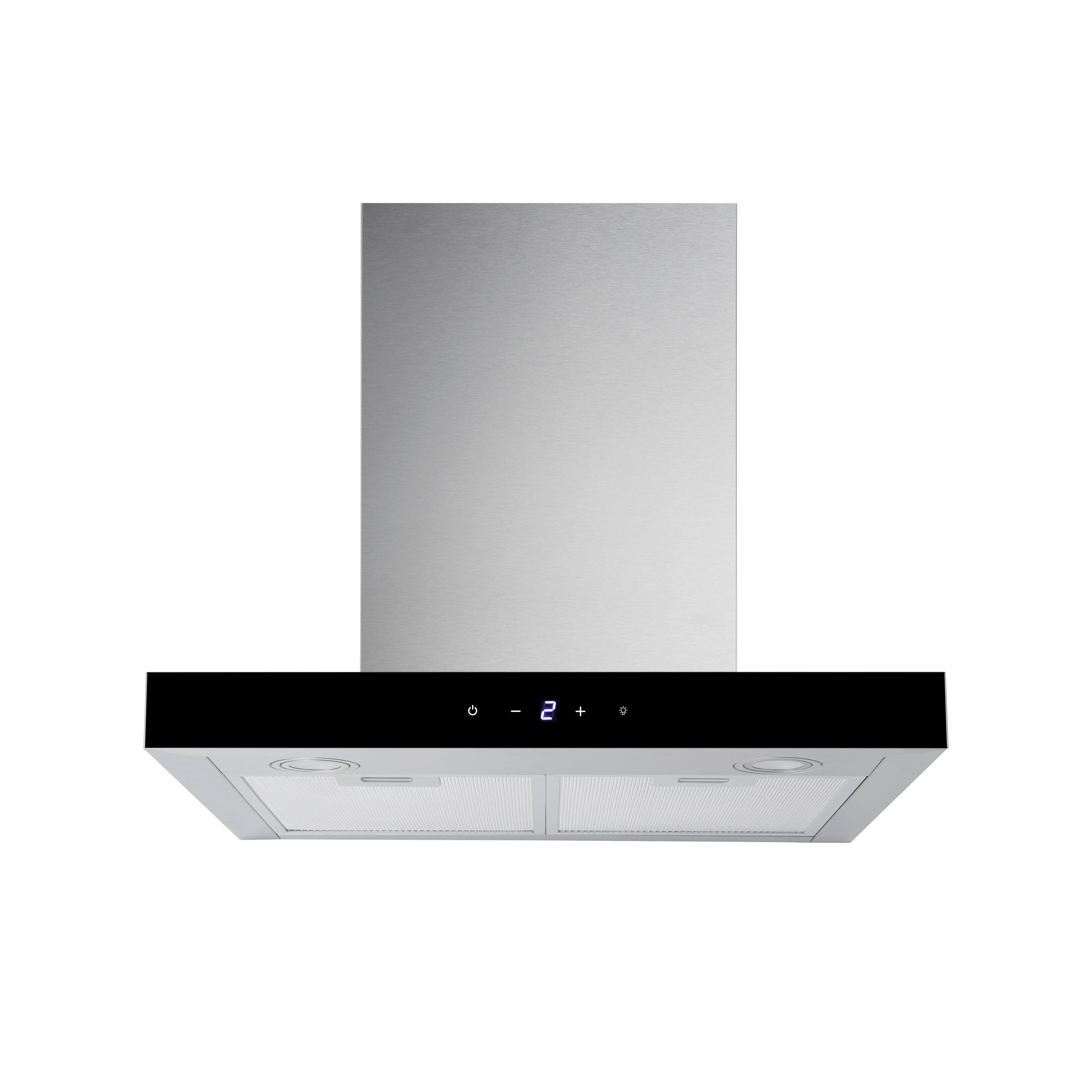 Kuhinjska Napa Sira, 60cm - barve nerjavečega jekla, Basics, kovina (59,5/55-100/50cm) - Respekta