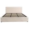 STOPPAD SÄNG SIENNA -EXKLUSIV- -BASED- - beige/ljusgrå, Lifestyle, metall/trä (180/200cm) - Based