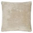 Zierkissen Rabbit Silberfarben 45x45cm - Silberfarben, Textil (45/45cm) - Mömax modern living