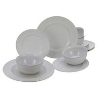 Kombiservice 23670, 12-teilig - Weiß, Basics, Keramik - Creatable