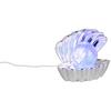 LED-DEKORATIONSLAMPA ALFRED - kromfärg, Modern, plast (17,5/12,5/14,5cm) - Mömax