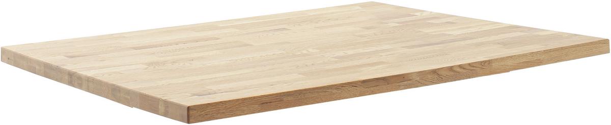 BLAT STOŁU ZEBALLOS - dąb dziki, Natur, drewno (160/75/4cm) - Carryhome
