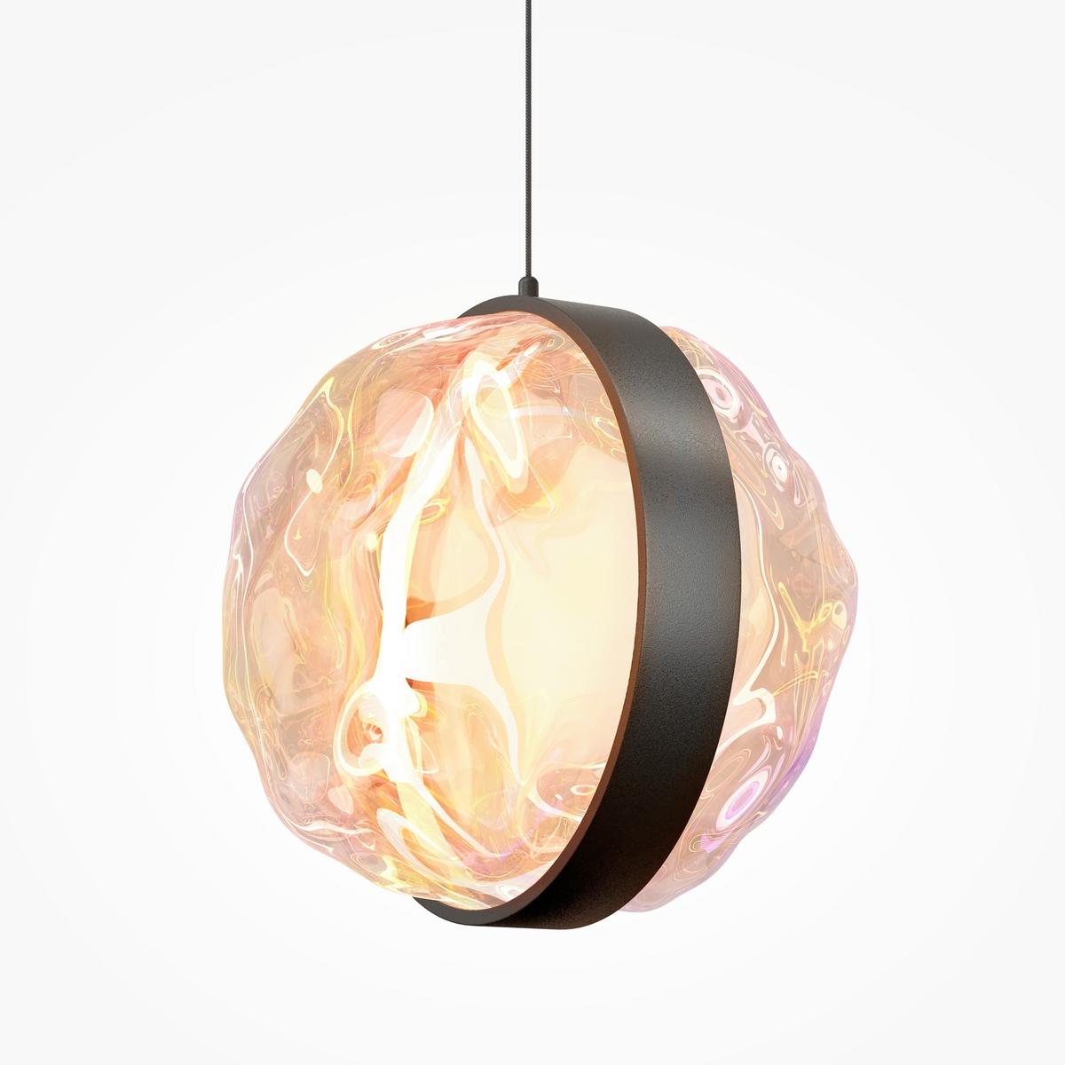 Pendelleuchte Mod379pl-L6b2.7k - Schwarz, Design, Metall (18/319cm) - MAYTONI