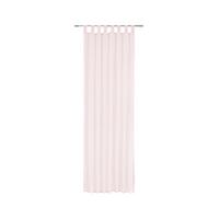 Schlaufenvorhang Hanna in Rosa, 2 Stk. - Rosa, Textil (140/245cm) - Based
