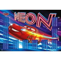 Schreibunterlage Cars ca. 60x40cm - Kunststoff (60/40cm)