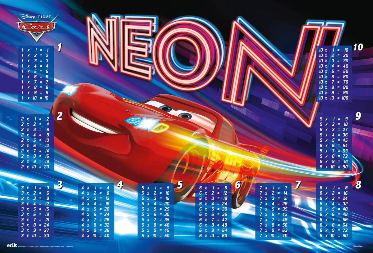 Schreibunterlage Cars ca. 60x40cm - Kunststoff (60/40cm)