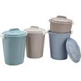 Abfalleimer Stella ca. 23 Liter - Taupe/Blau, Kunststoff (35/45cm) Abfalleimer Stella ca. 23 Liter - Taupe/Blau, Kunststoff (35/45cm)